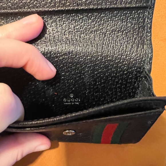 Auth Gucci card wallet unisex classic timeless - Picture 6 of 11
